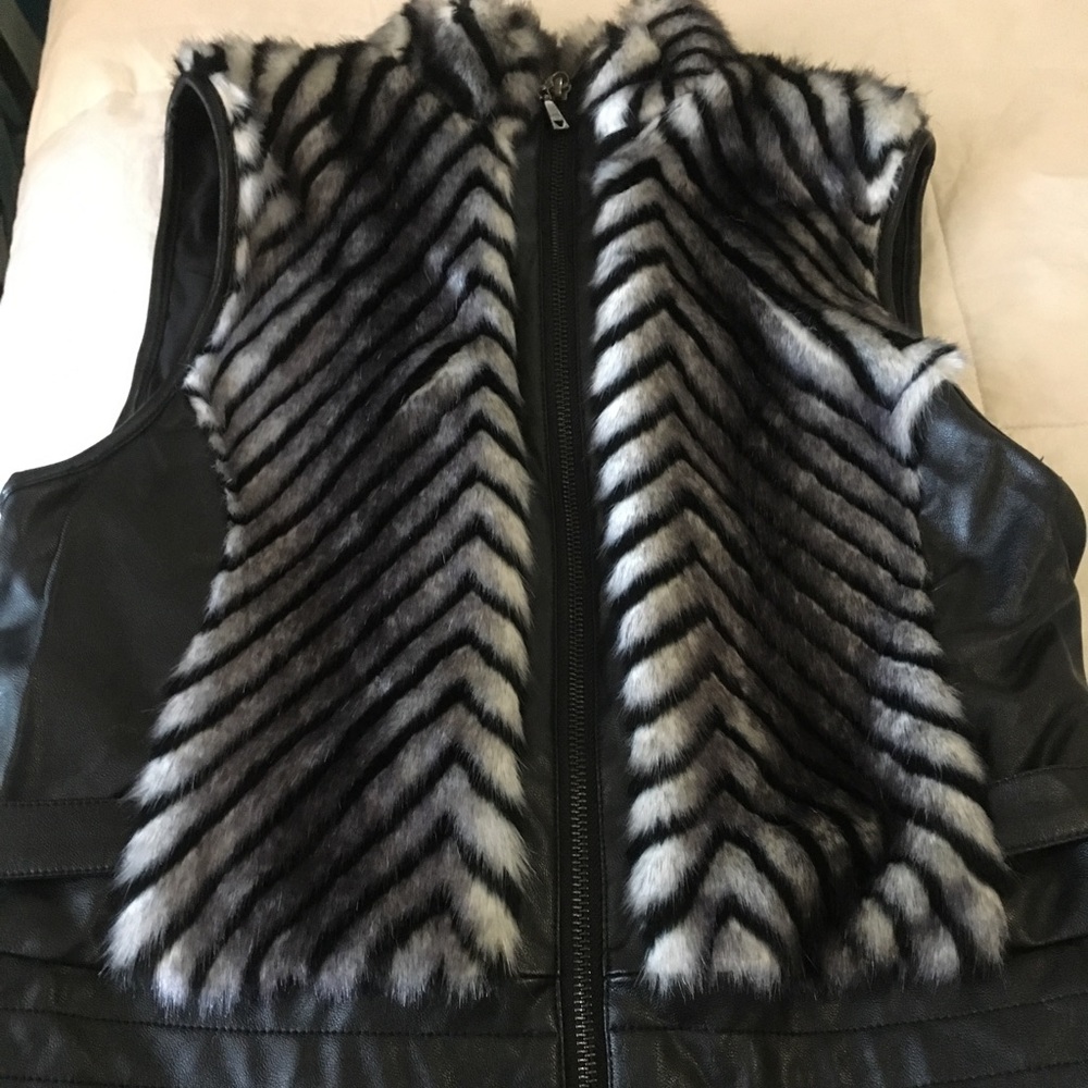 Guess vest fur!